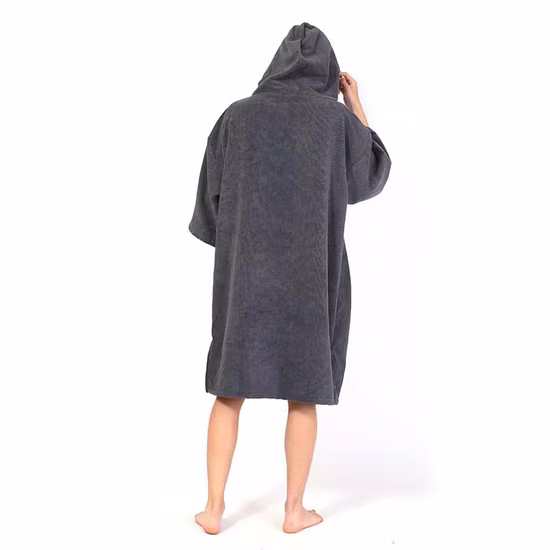 Poncho toalha logotipo personalizado macio microfibra adulto com capuz toalha de praia mudando surf poncho robe com capuz wetsuit toalha poncho
