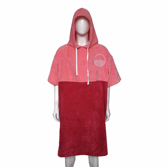 Personalizado de fábrica OEM à prova d'água manter quente Camo Beach Surf mudando Robe Poncho