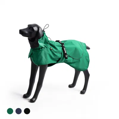 Capa de chuva impermeável para animais de estimação, jaqueta PU à prova d'água para caminhadas, produtos para animais de estimação