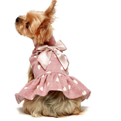 Verão padrão personalizado roupas para cães de estimação acessórios vestuário vestido de cachorrinho